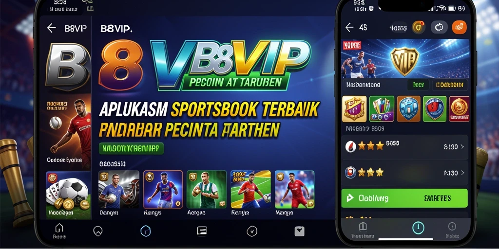 Tampilan screenshot B8VIP menampilkan momen taruhan olahraga yang mendebarkan.