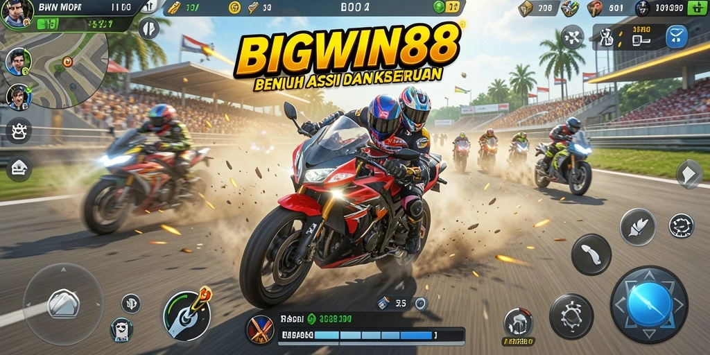 Tampilan gameplay seru dan menegangkan di BIGWIN88.