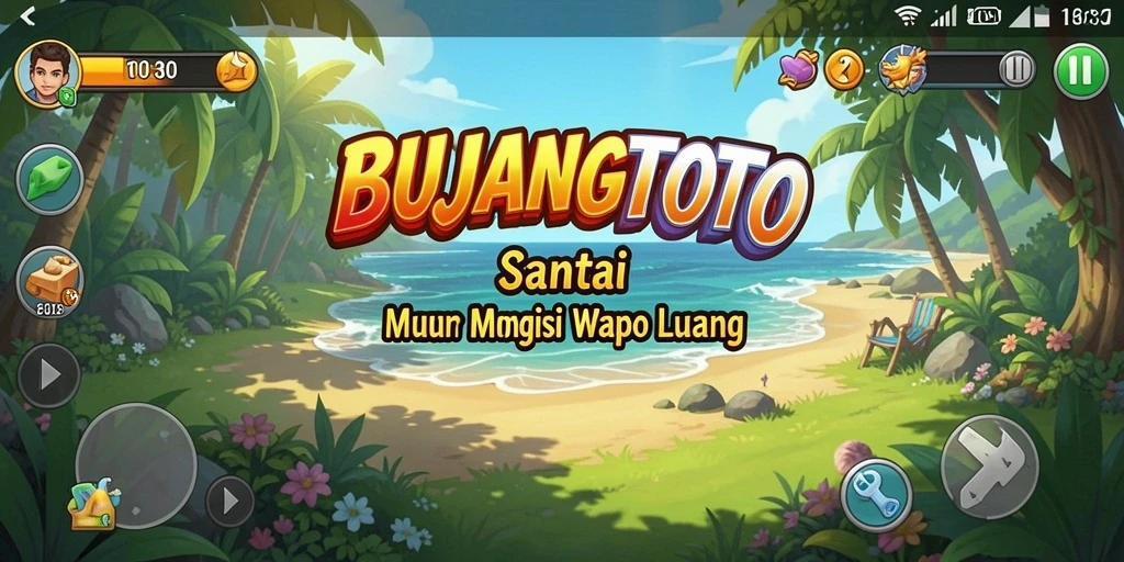 Screenshot gameplay BUJANGTOTO menampilkan keseruan permainan santai.