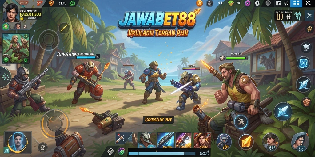 Tampilan antarmuka JAWABET88 yang menarik dan fungsional.