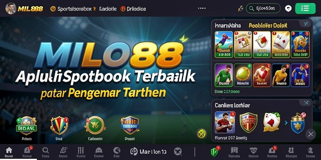 Tampilan gameplay <strong>MILO88</strong> yang menarik dengan berbagai pilihan taruhan.