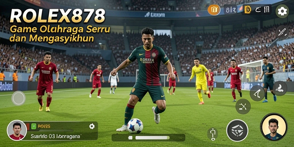 Tampilan menarik dari gameplay ROLEX878 yang penuh aksi olahraga.