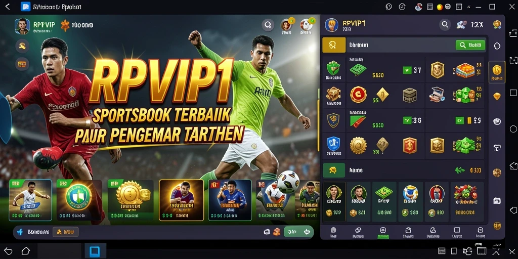 Tampilan gameplay Sportsbook yang menarik dan interaktif.