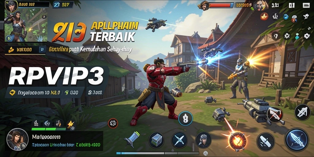 Tampilan aplikasi RPVIP3 dengan interface yang bersih dan fungsional.