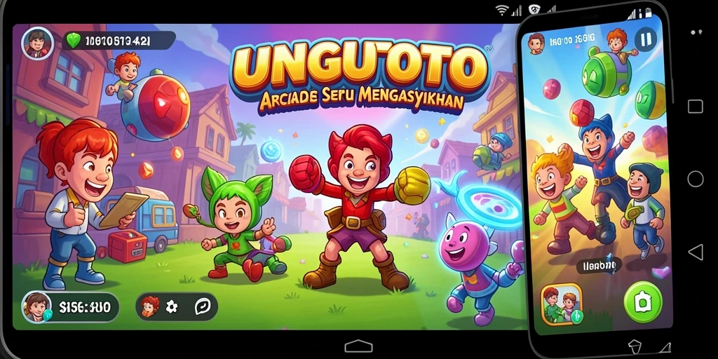Screenshot gameplay UNGUTOTO yang seru dan penuh aksi.